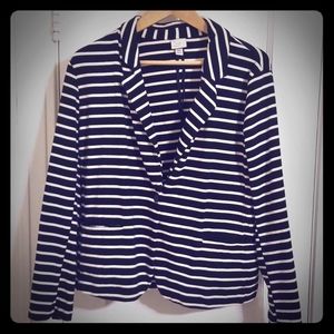 Black and White Women's Blazer